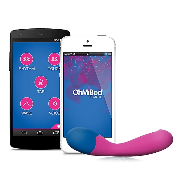 Masażer sterowany aplikacją - OhMiBod blueMotion App Controlled Nex 2